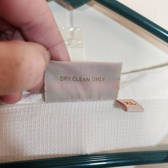 Rungolee White Blue Green Embroidered 3/4 Sleeve Tunic Size XL - Picture 4 of 16